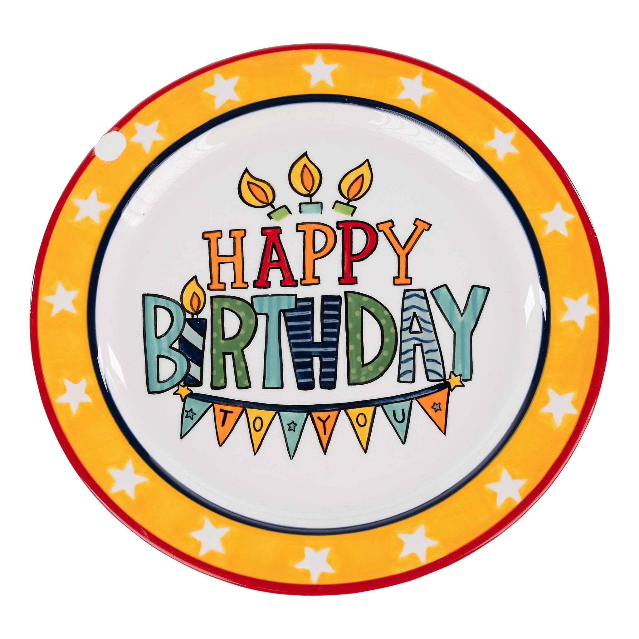 Happy Birthday Plate
