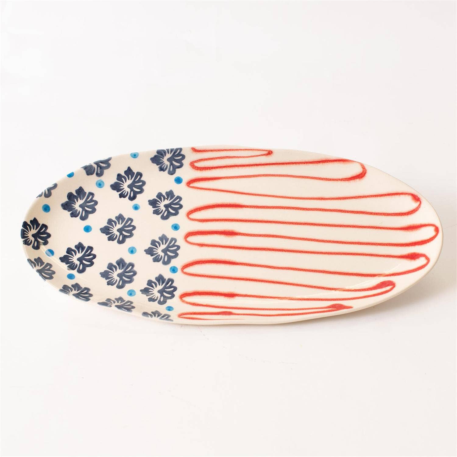 Americana Folk Art Platter