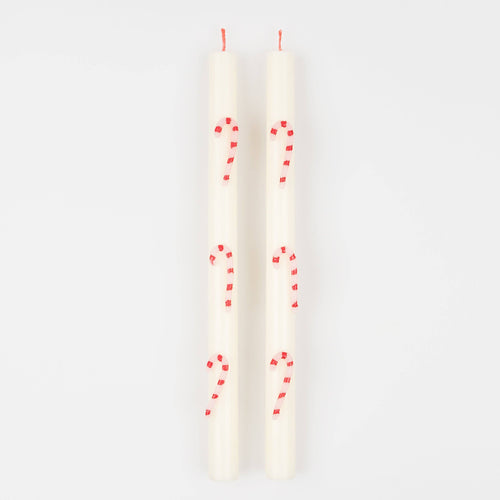Candy Cane Table Candles