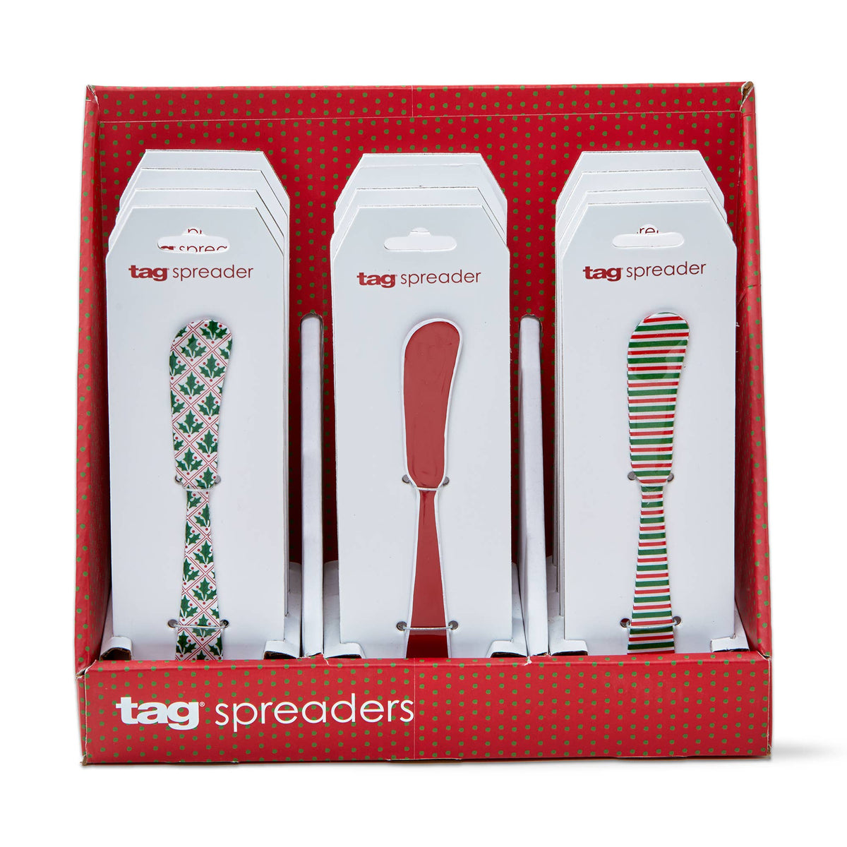 Christmas Enamel Spreader Set