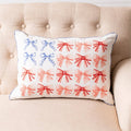 Liberty Ribbons And Bows Lumbar Pillow