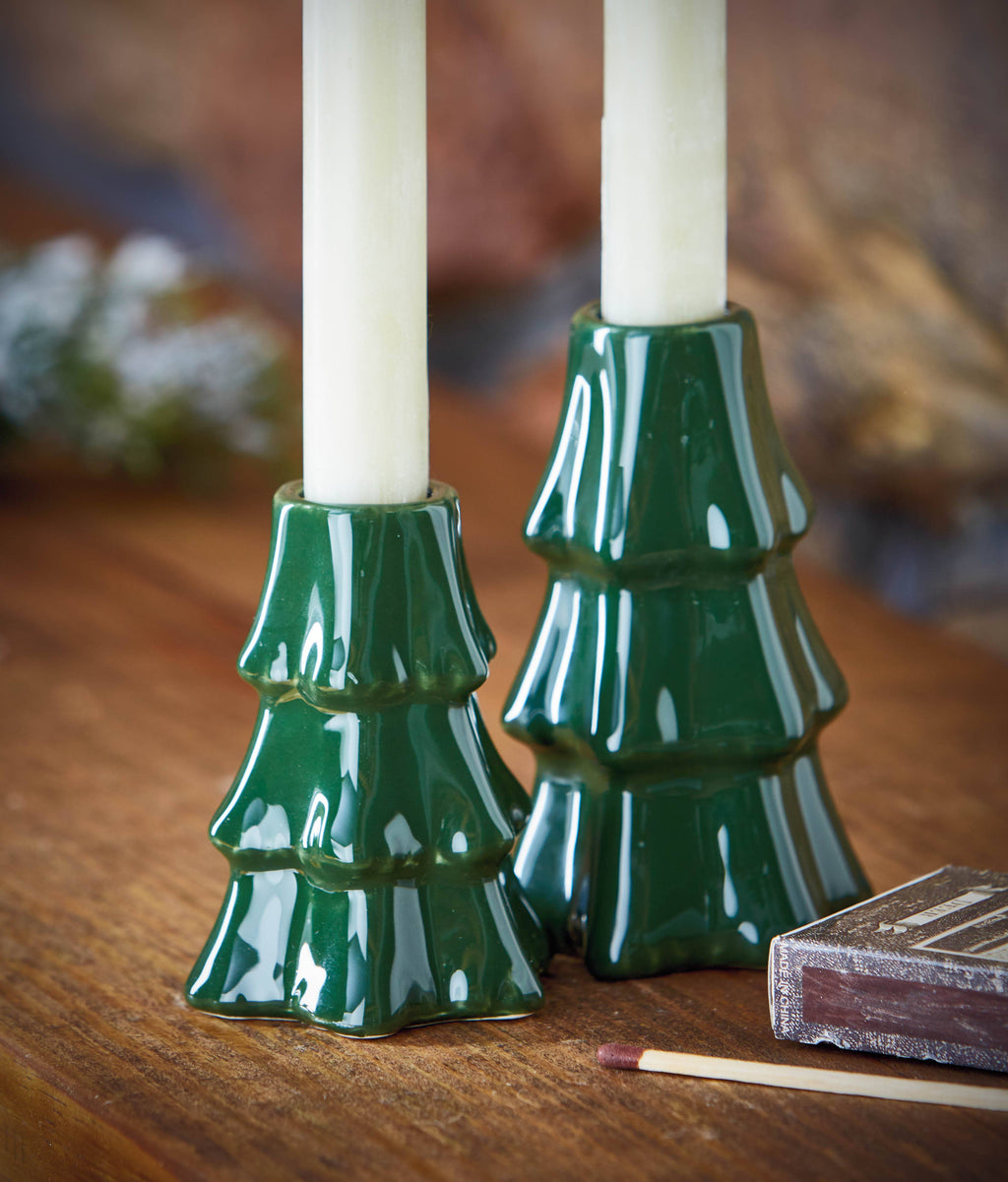 Pine Tree Taper Holder