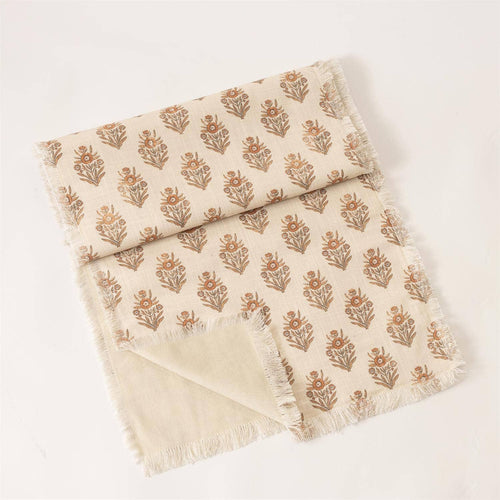 Block Print Silhouette Table Runner