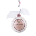 Baby's 1st/ Pink Rocking Horse Ornament