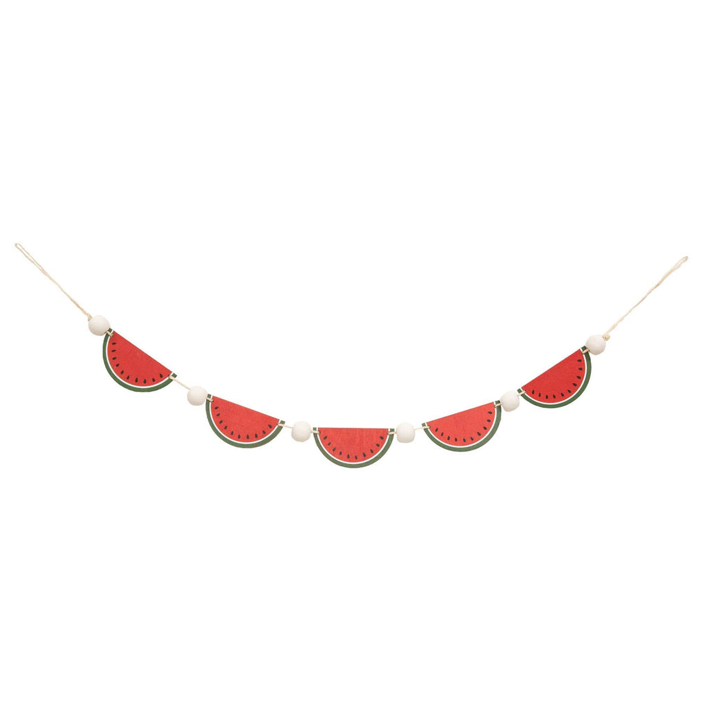 Beaded Watermelon Mini Garland