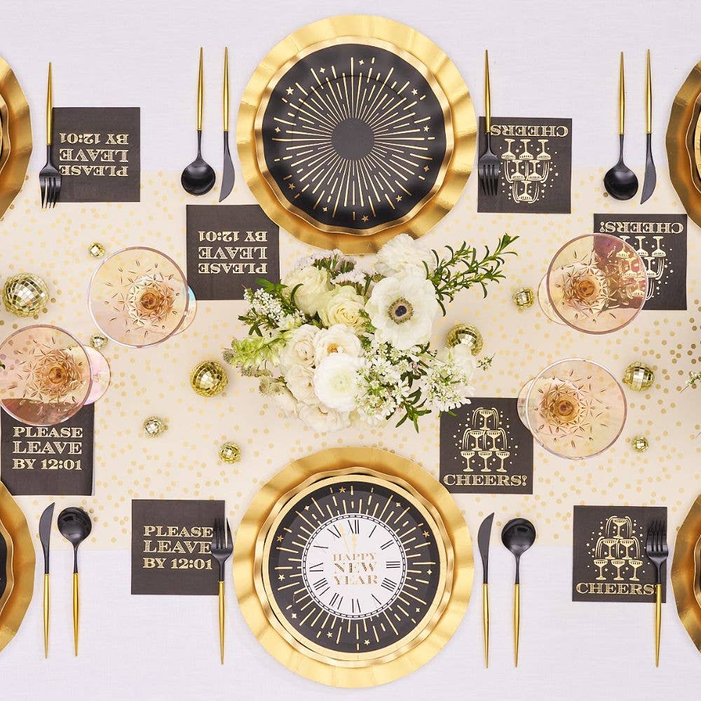 Midnight Sparkle Cheers! Cocktail Napkins/26pk