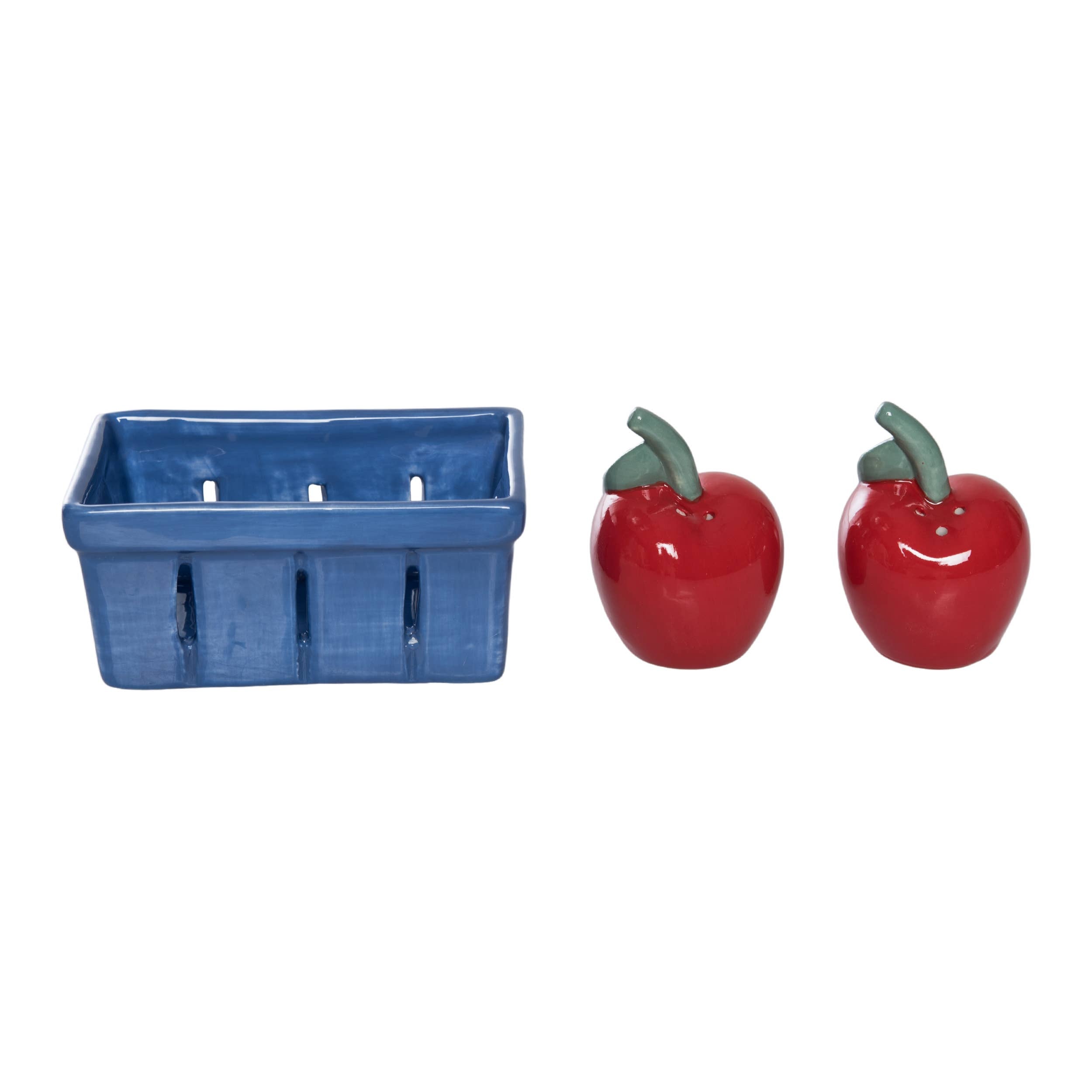 Cherry in Basket Salt & Pepper Shakers