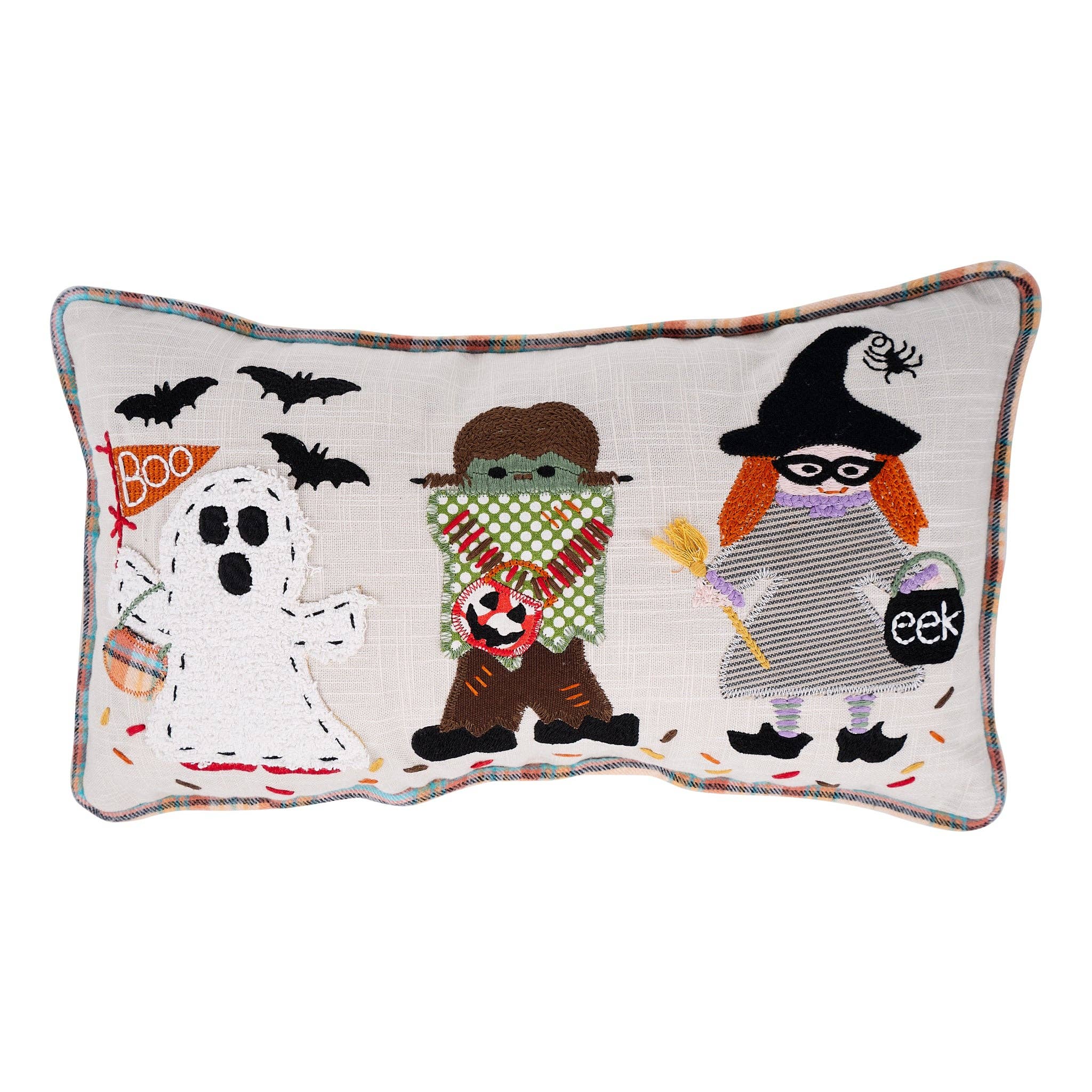 Trick or Treaters Pillow - Halloween Decor