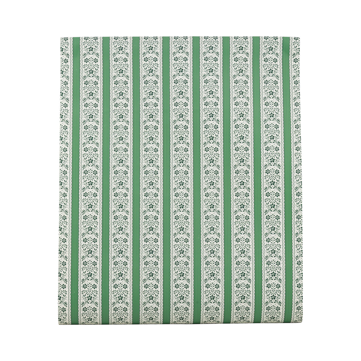 Floral Striped Table Runner
