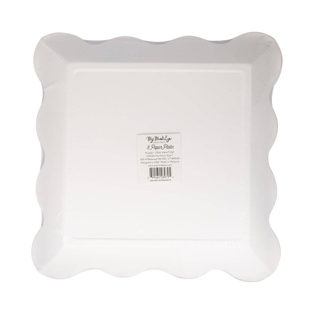 Wheat Plaid Plate