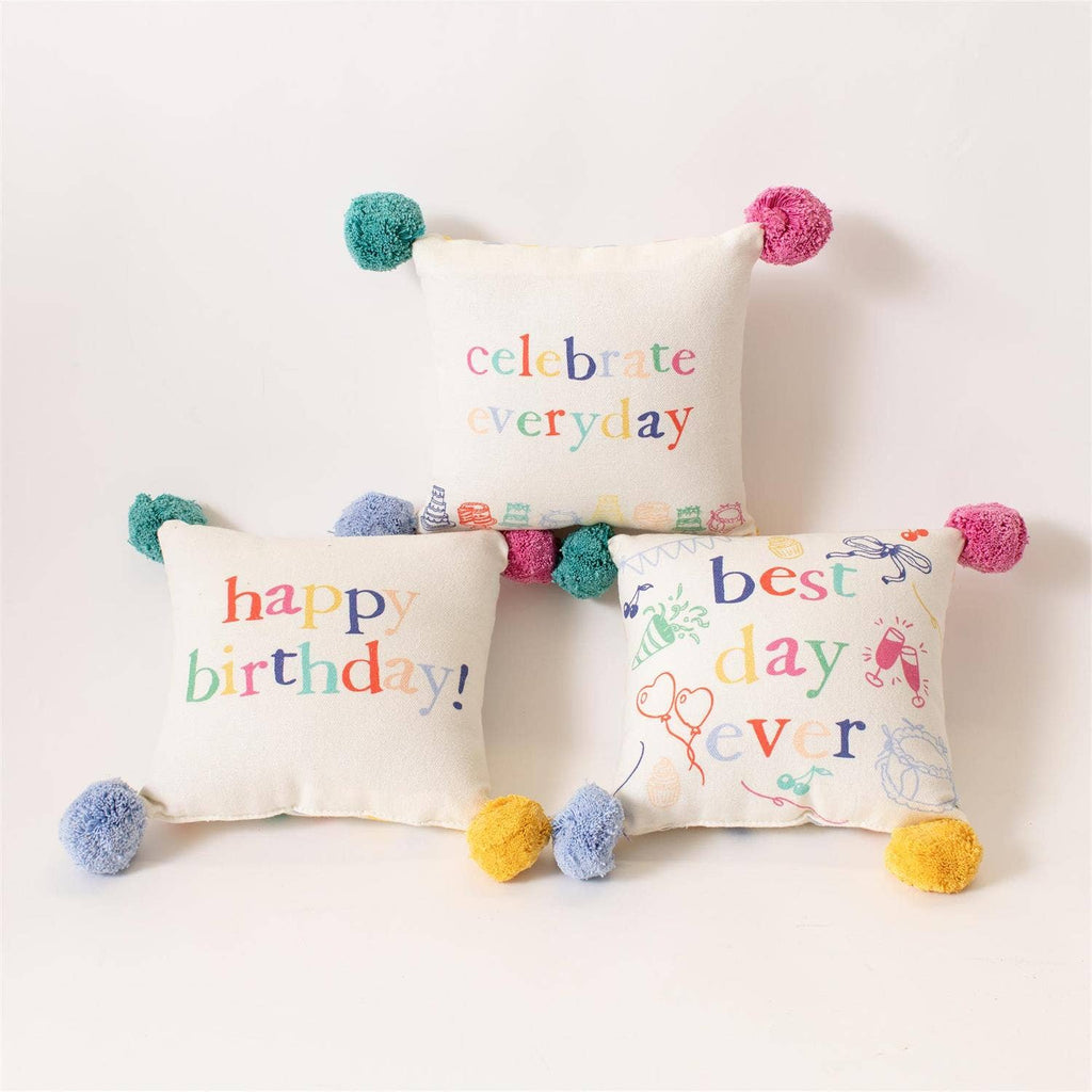 Mini Pillows - Celebrate (3 Styles)