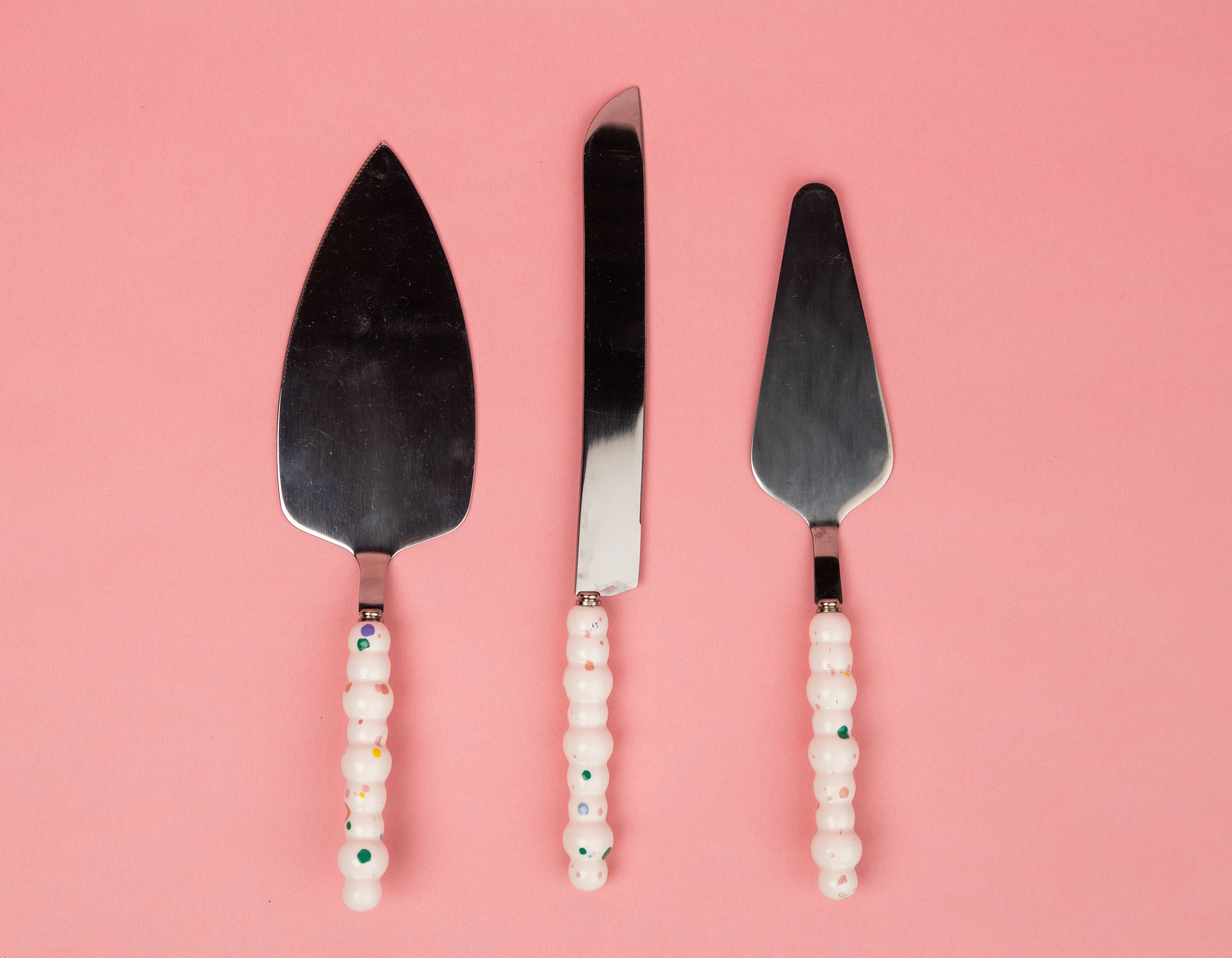 Celebrate Cake Server (Set Of 3)