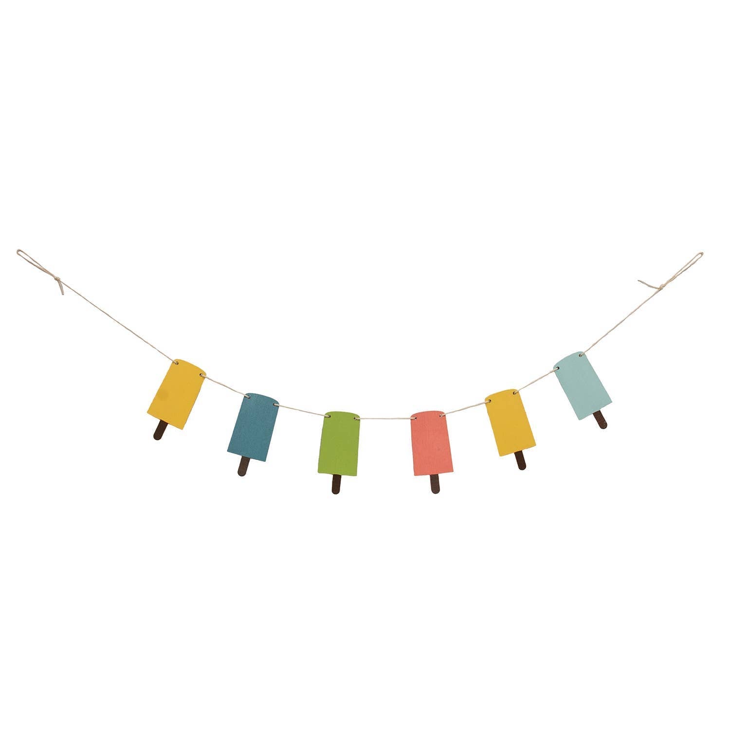 Popsicles Wooden Garland