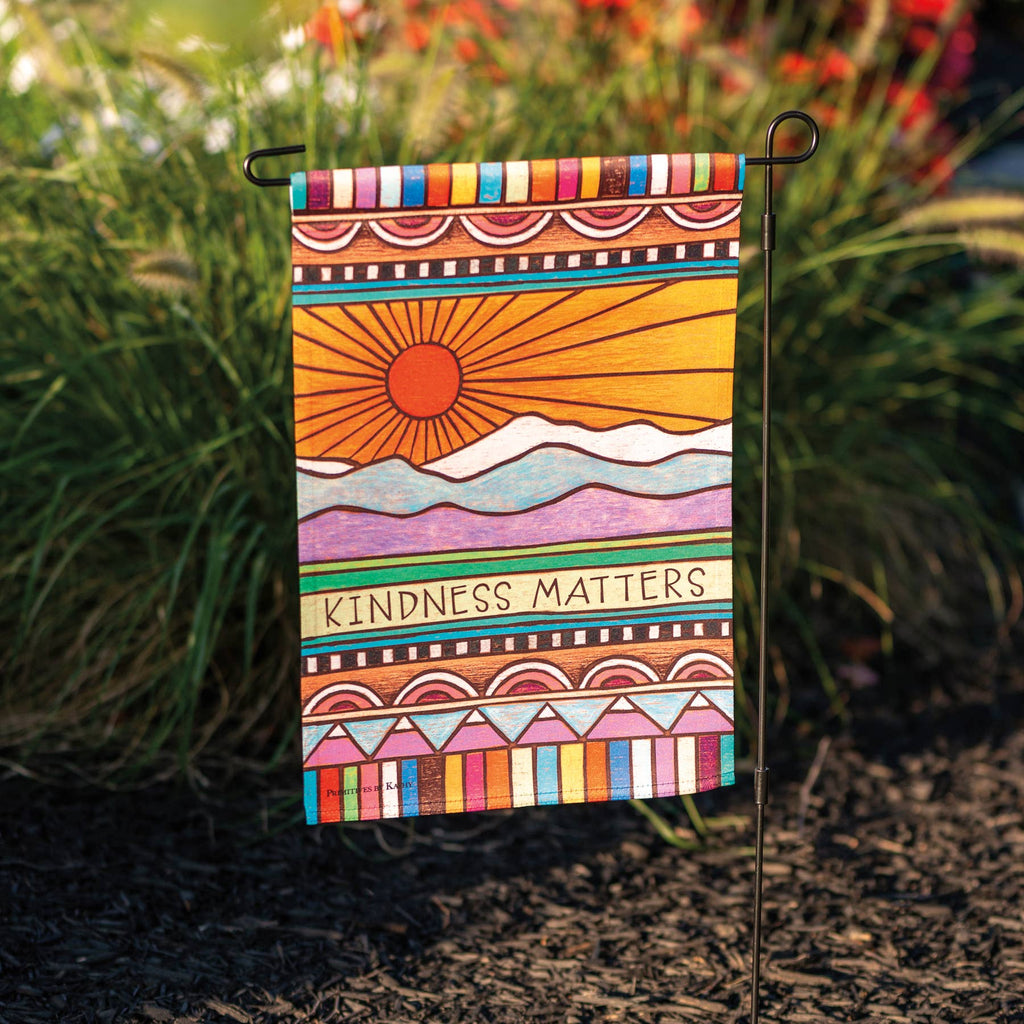 Kindness Matters Garden Flag