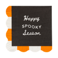 Happy Spooky Season Fringed Napkin