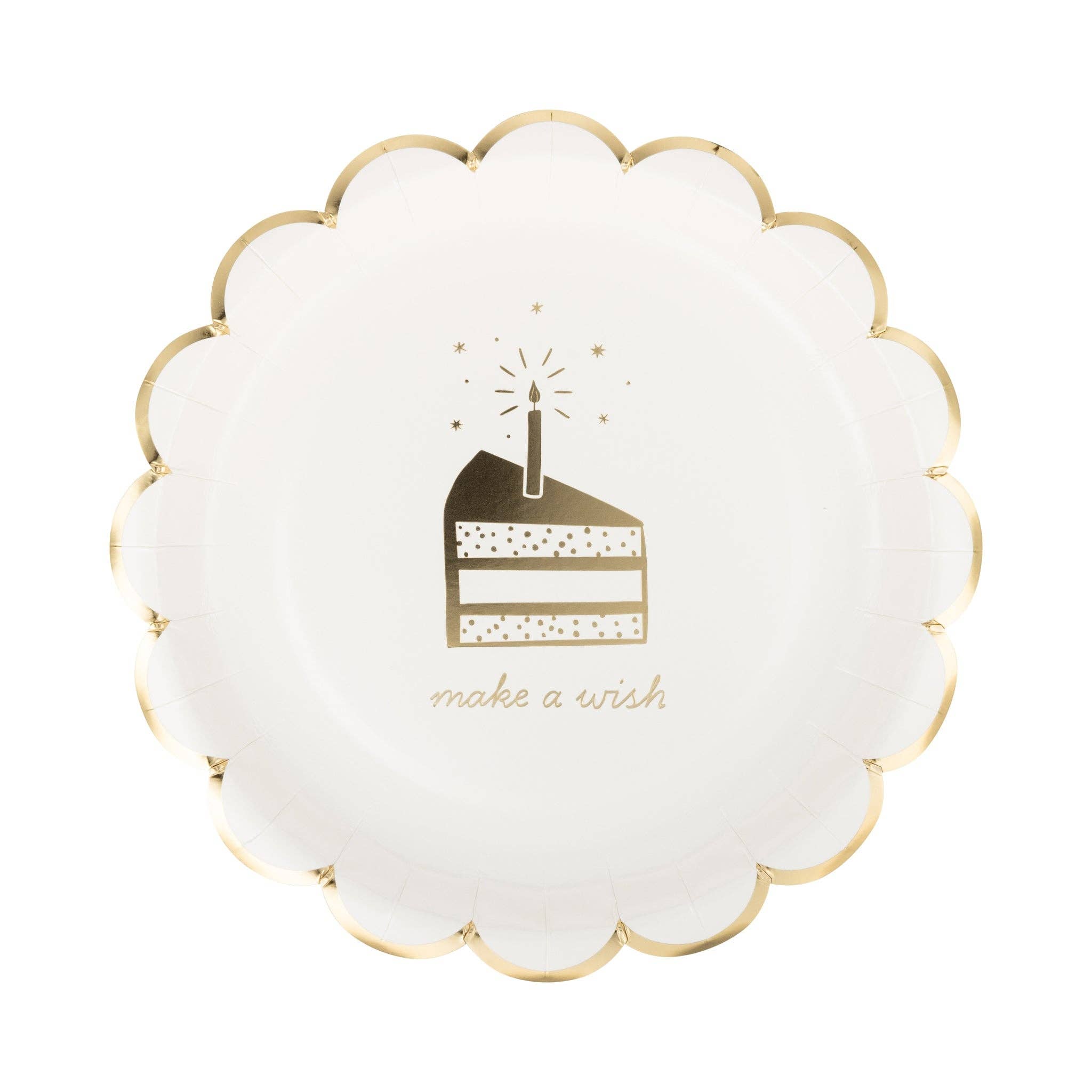 Make a Wish Cake 9" Plate