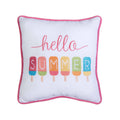 Hello Summer Throw Pillow