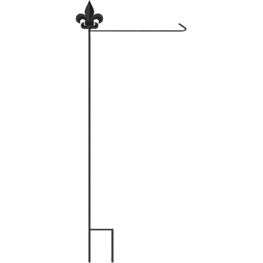 Fleur-de-Lis Garden Garden Flag Pole