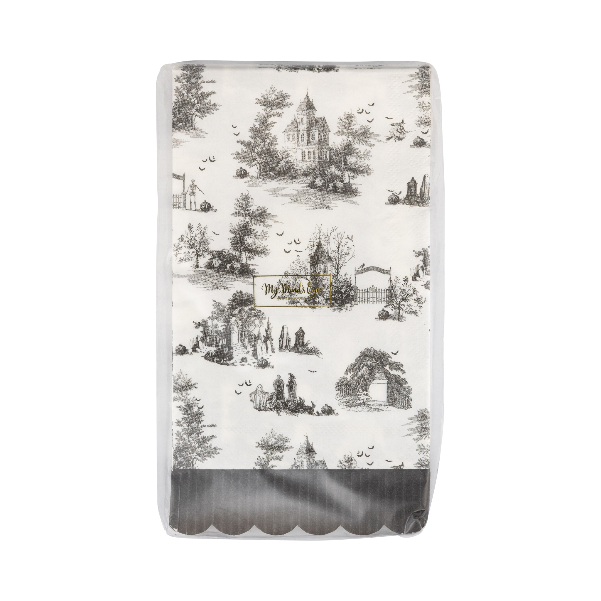 Halloween Toile Dinner Napkin