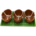 Football Fever Dolomite Condiment Tray