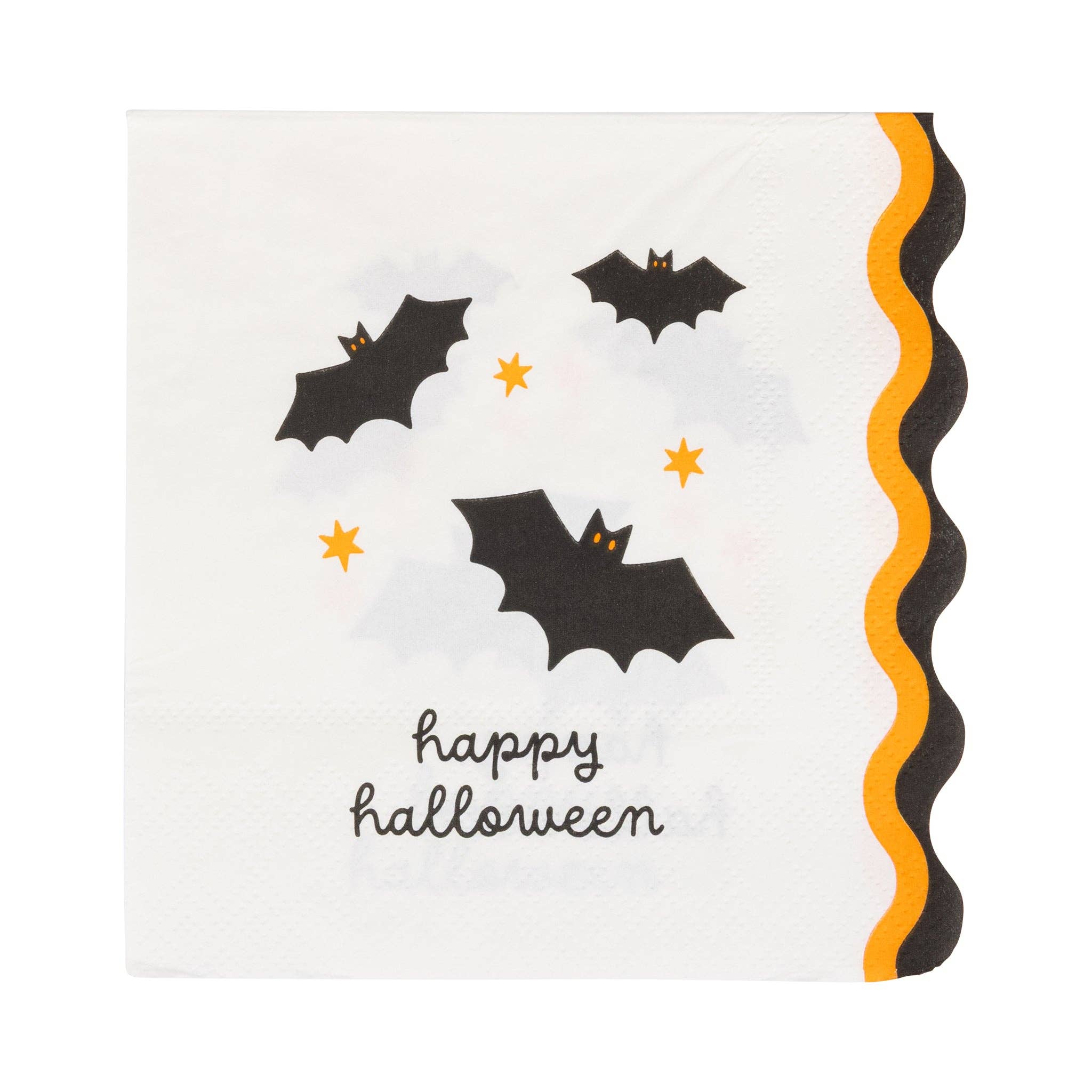 Bats Cocktail Napkin 24 ct