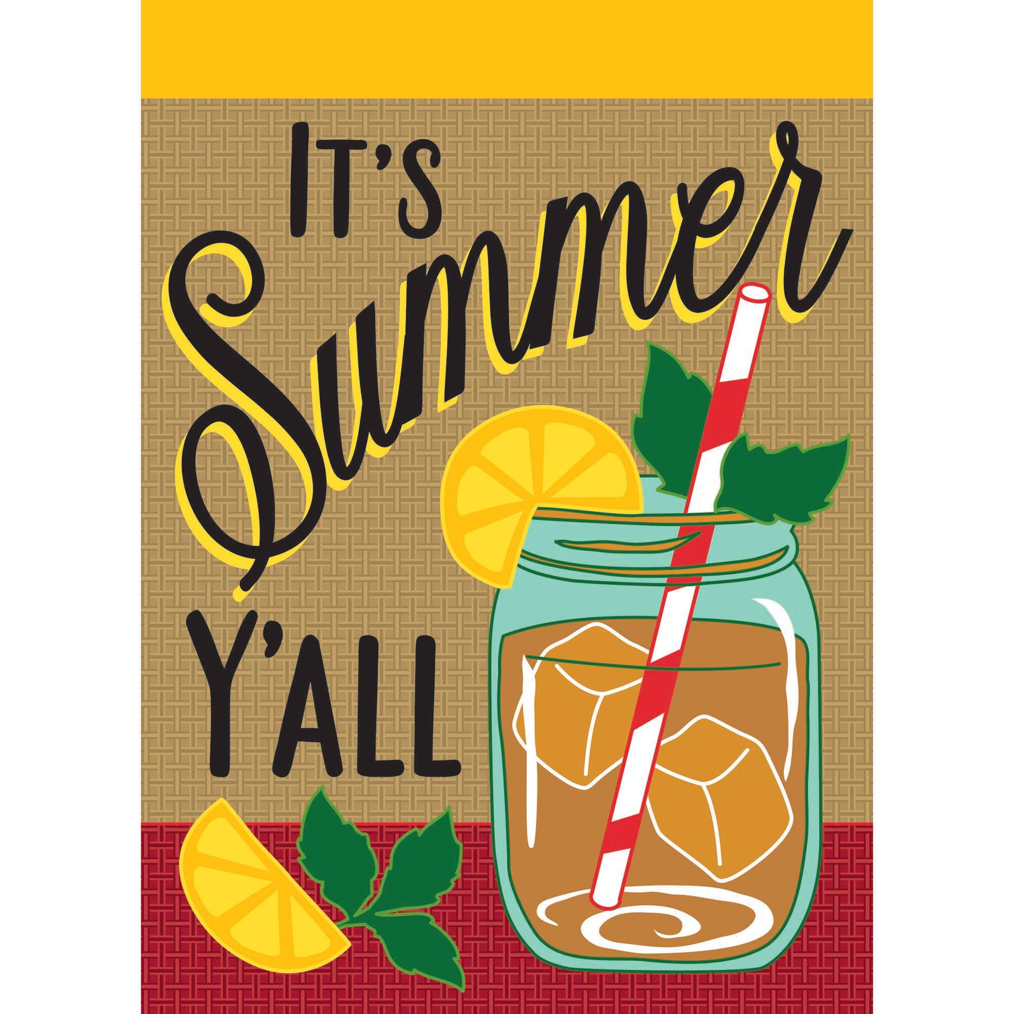 It's Summer Y'all Garden Flag