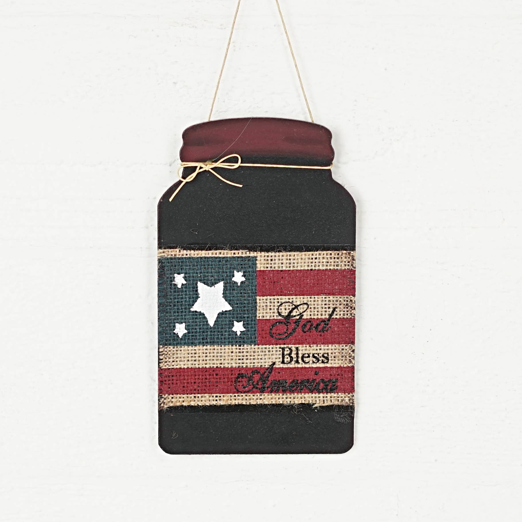 Americana Mason Jar Hanger