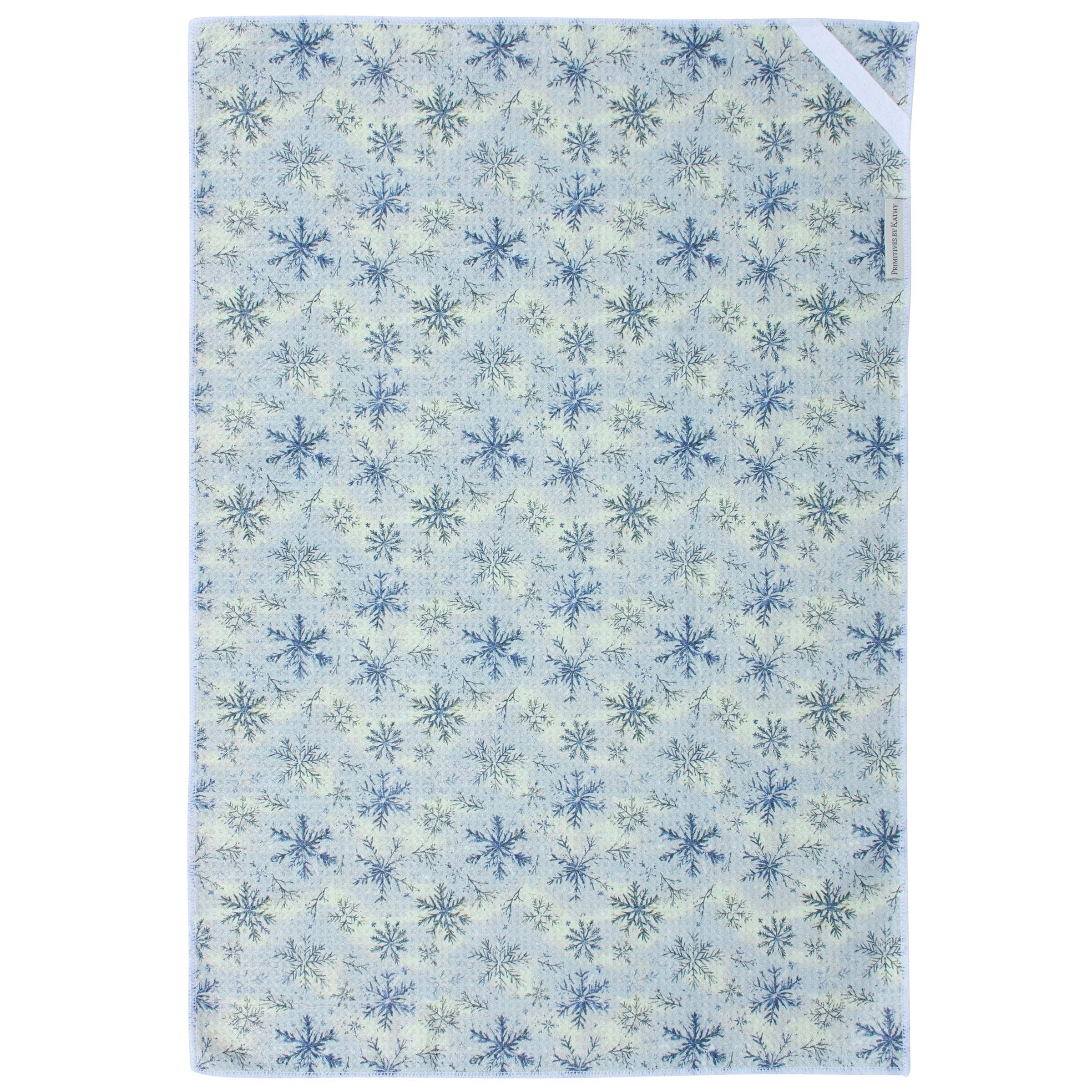 Retro Snowman Kitchen Towel