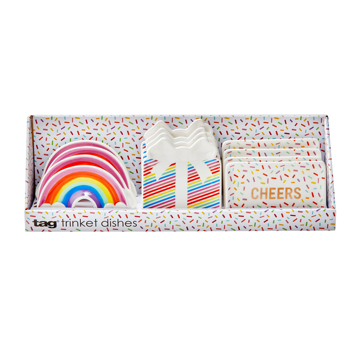 Celebration Trinket Dish Assortment Boxes Multi 12 ct