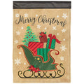 Garden Flag Sleigh Merry Christmas