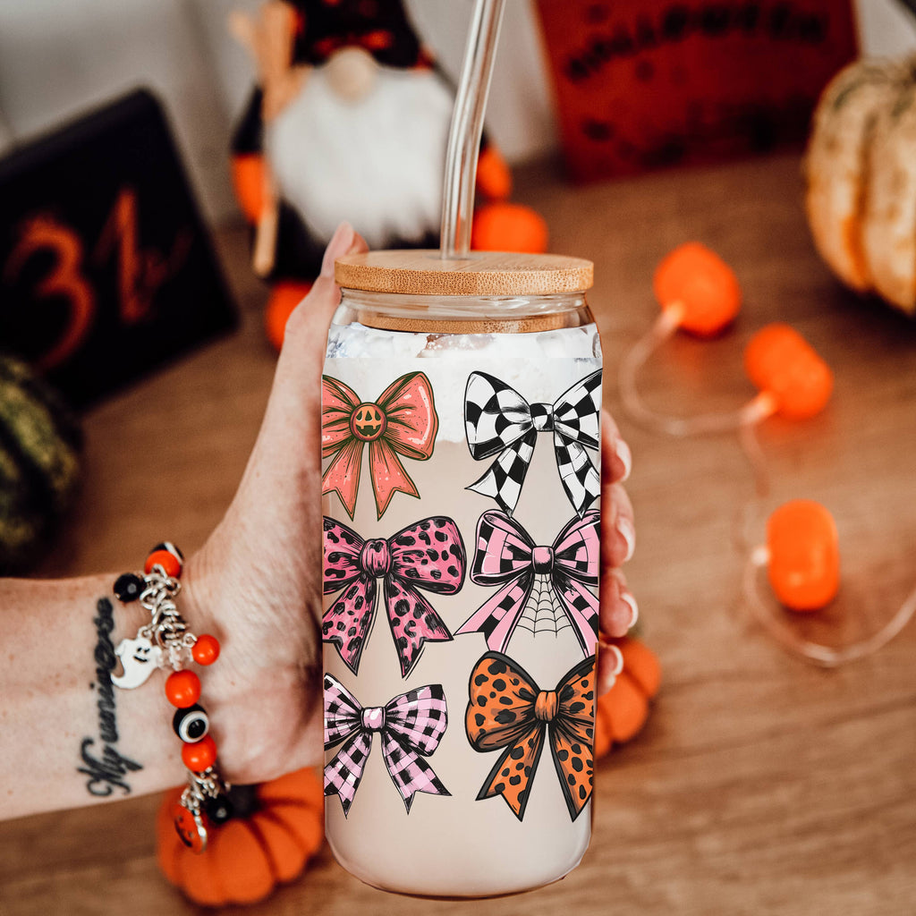 Fall Glass Tumblers