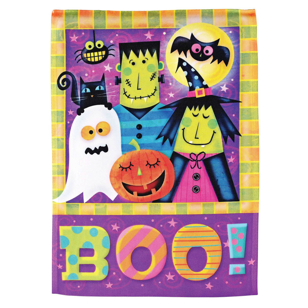 Garden Flag Halloween Boo!