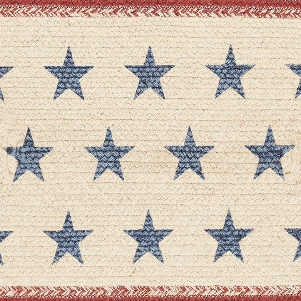 Americana Jute Half Moon Entry Rug