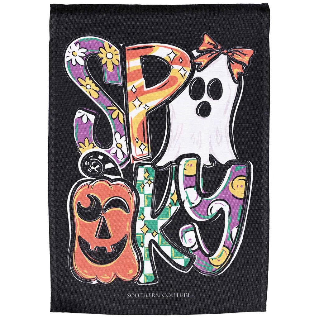 Garden Flag Spooky