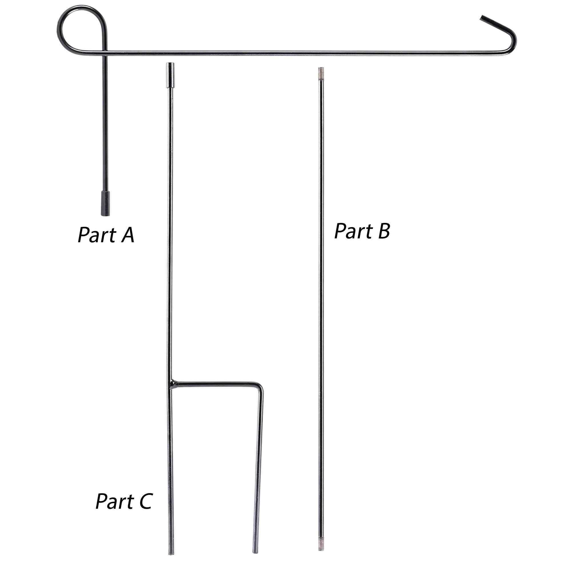 Garden Flag Pole