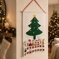 Christmas Home Decor Advent Calendar Felt |  Handmade