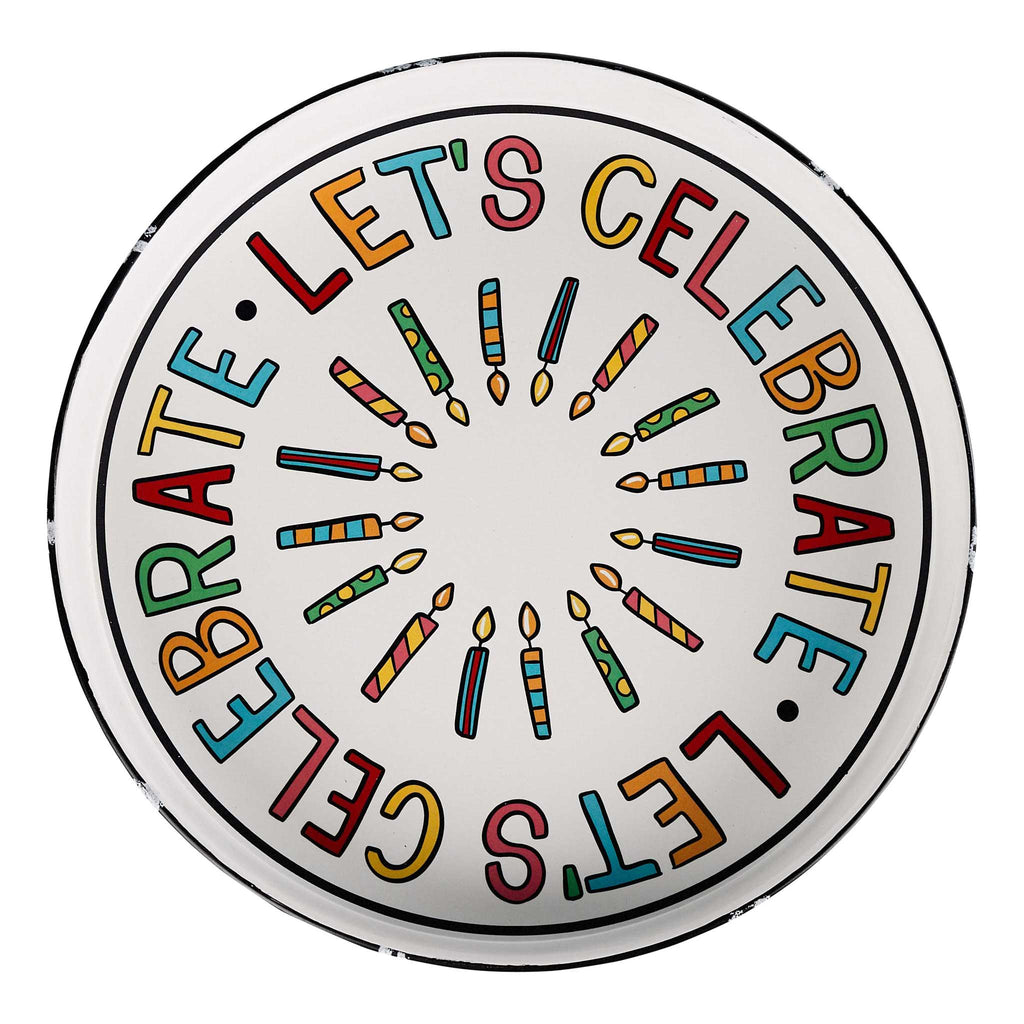 Let's Celebrate Cake Stand