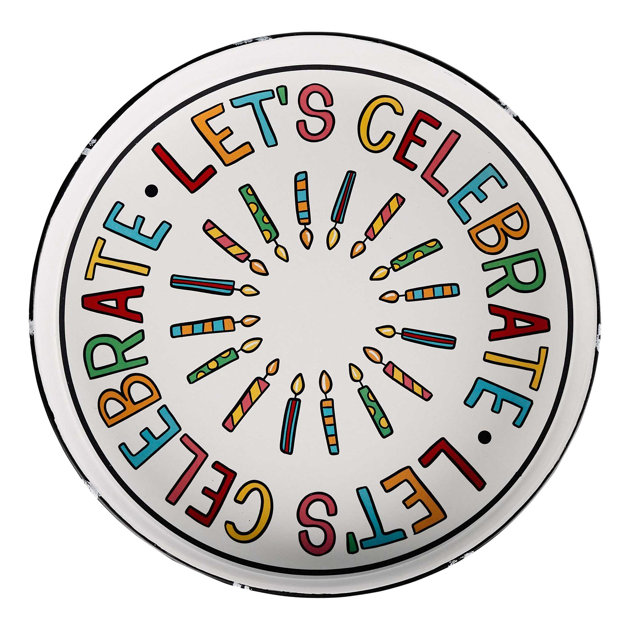 Let's Celebrate Cake Stand