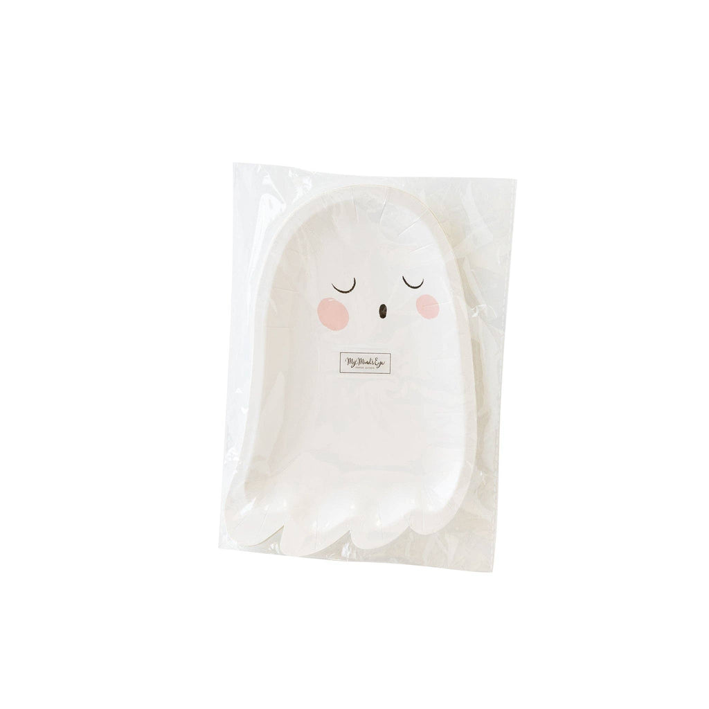 Trick or Treat Ghost Shaped Plate