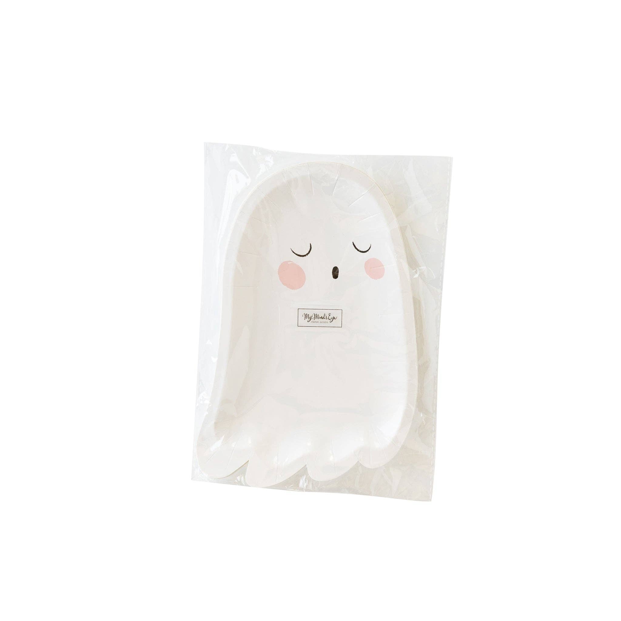 Trick or Treat Ghost Shaped Plate