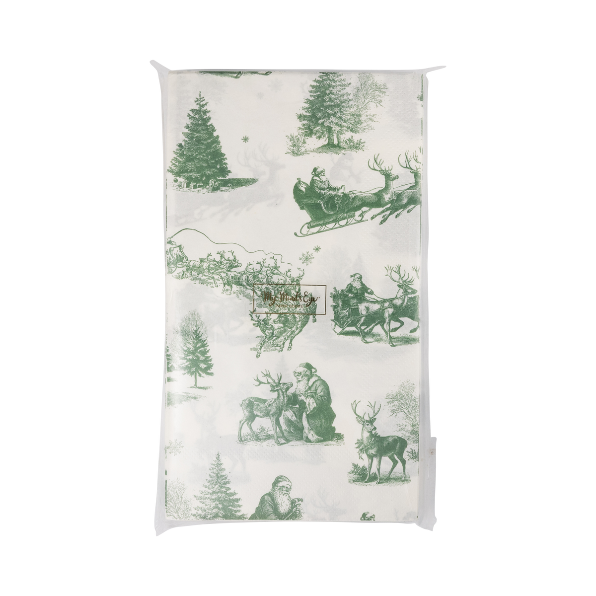 Winter Toile Dinner Napkin