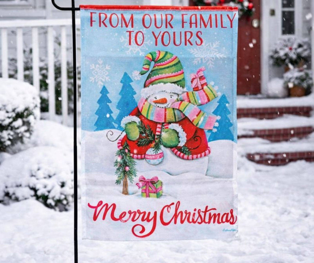 Garden Flag From Our Family To Yours