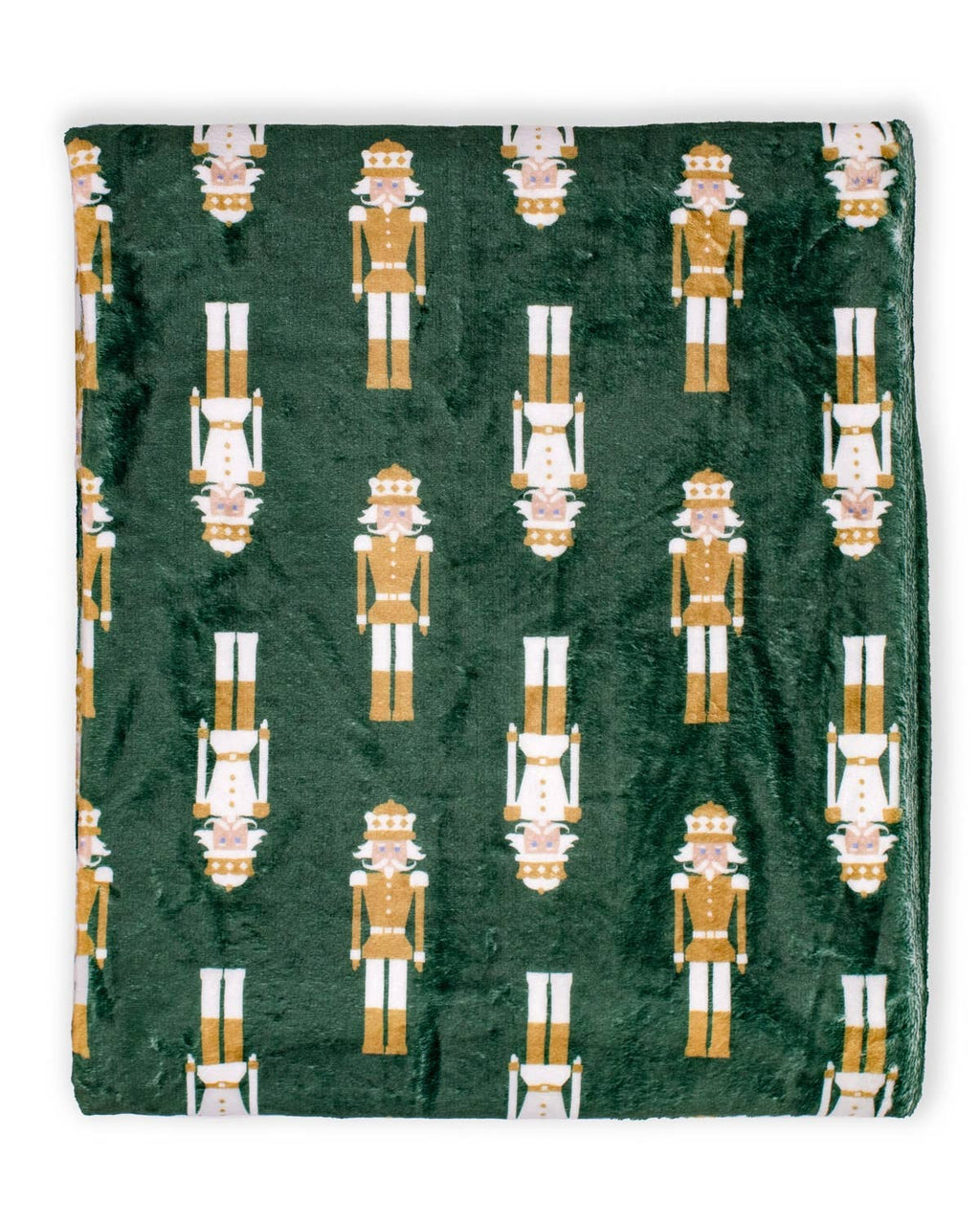 Alpine Nutcracker Throw Dark Green/Multi 50x60in
