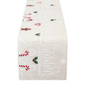 Gingerbread Town Embellished Table Runner - 14 x 70"