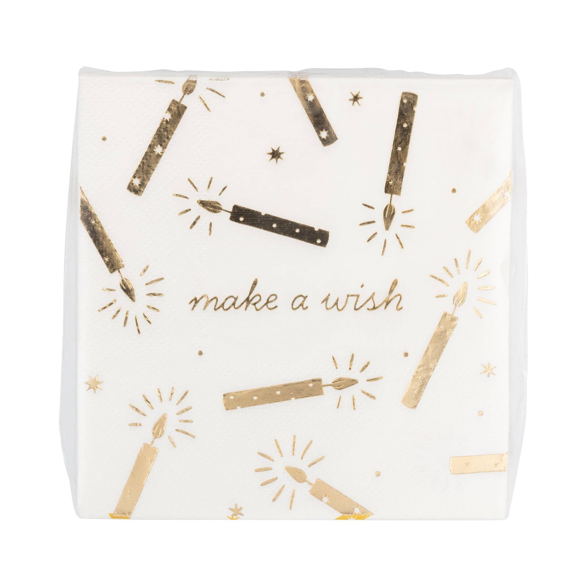 Make a Wish Candles Cocktail Napkin