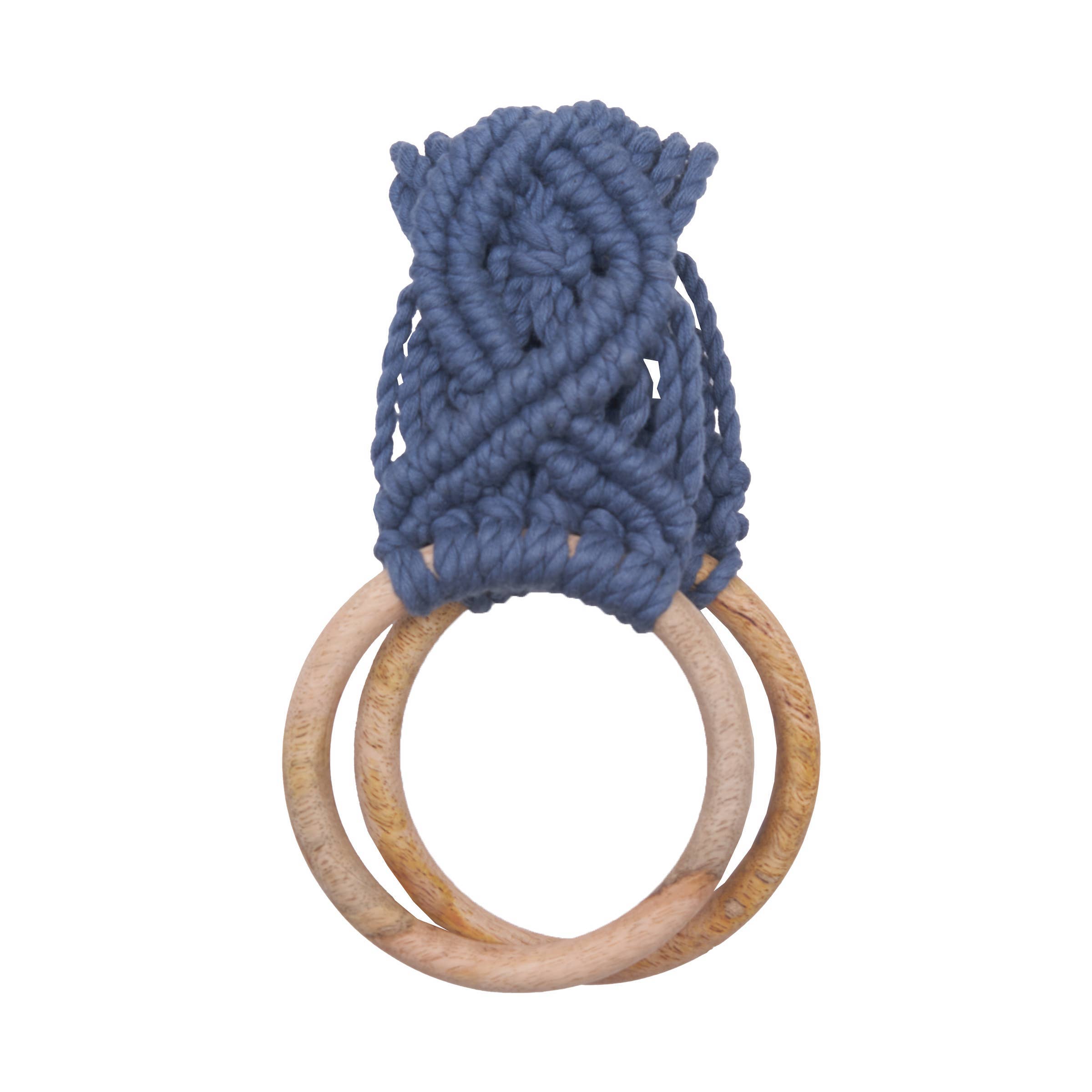 Macrame Kitchen Towel Holder
