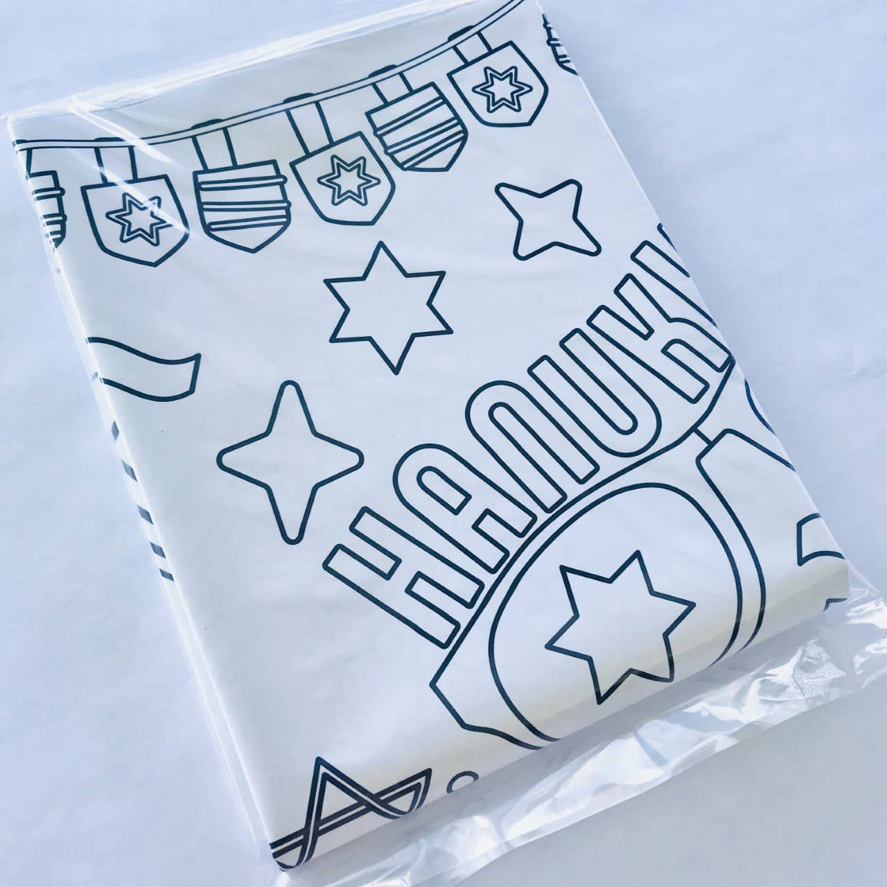 Hanukkah Coloring Tablecloth