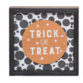Halloween Wood Light Up Dimensional Box Sign