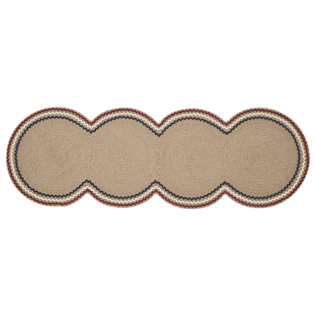 Americana Ric Rac Table Runner 12x36