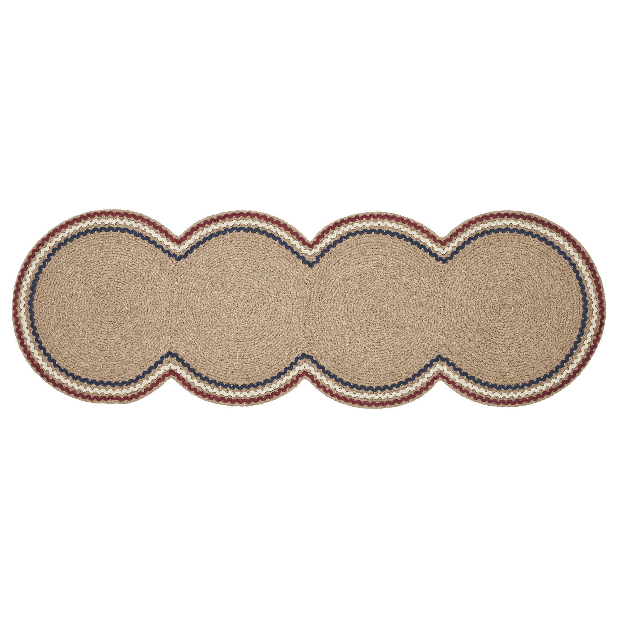 Americana Ric Rac Table Runner 12x36